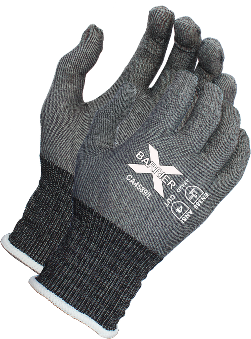 ANSI A4 Cut Resistant Liner Gloves | Uncoated Tektreme Fiber | 18-Gauge Ultra-Thin (12 Pairs)