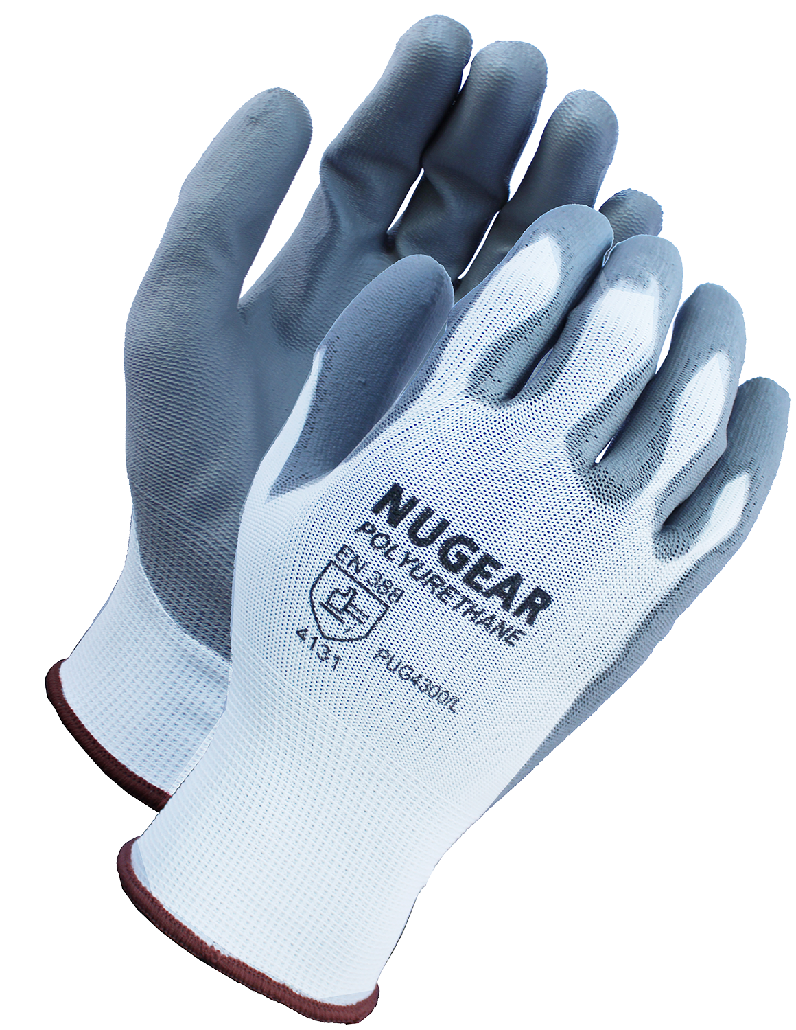 White Polyurethane Coated Work Gloves | 13-Gauge Precision